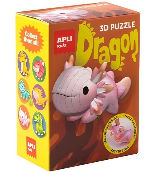 Apli Puzzel Draken Rood