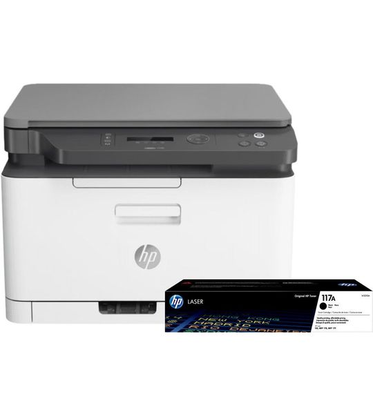 HP Color Laser MFP 178nw + 1 extra zwarte toner