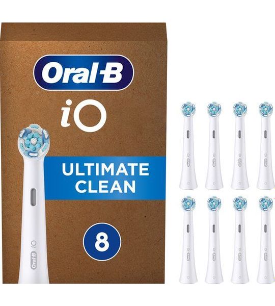 Oral-B iO Ultimate Clean met kleurindicator (8 stuks)