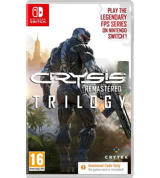Crysis Trilogy Remastered (code In Box) Nintendo Switch