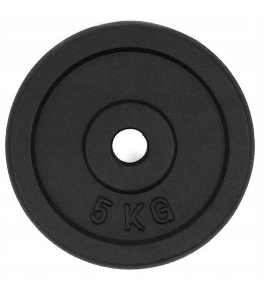 5 kg gietijzeren haltergewicht schijf voor halterstang en dumbbells