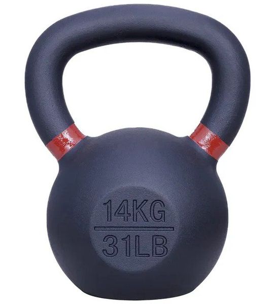Gietijzeren kettlebell 14KG - Rebel Routines