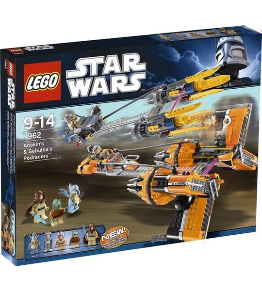 LEGO Star Wars Anakin's & Sebulba's Podracers - 7962