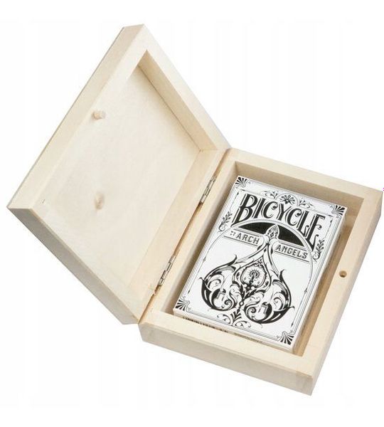 Bicycle Archangels Speelkaarten in Houten Kistje