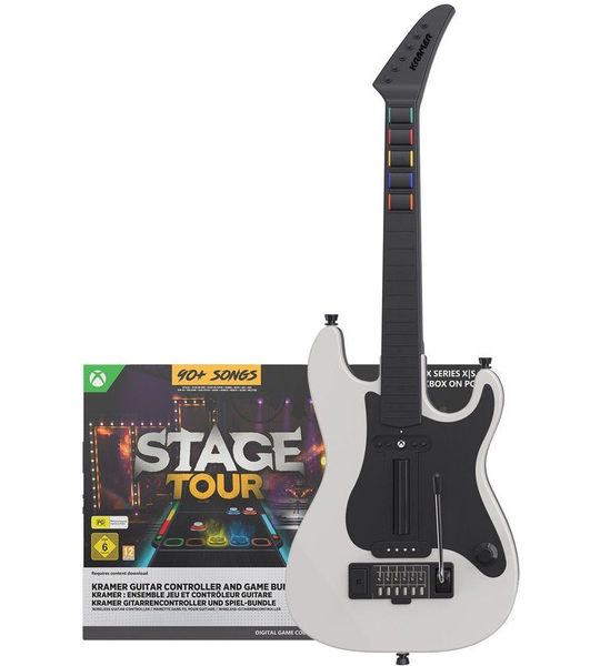 Koch Software Stage Tour Game + Kramer Guitar Controller Bundle - Xbox Series X