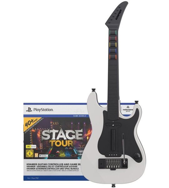 Koch Software Stage Tour Game + Kramer Guitar Controller Bundle - PS5
