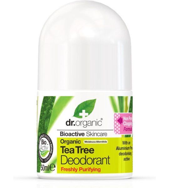 Dr Organic Tea Tree Deodorant Roll-On