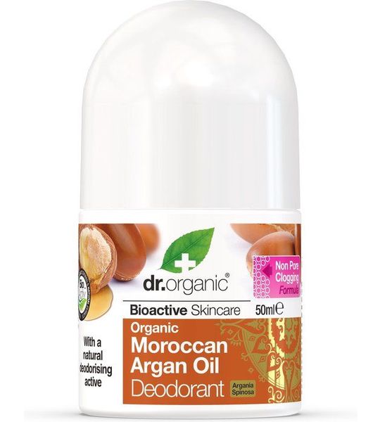 Dr Organic Moroccan Argan Oil Deodorant Roll-On