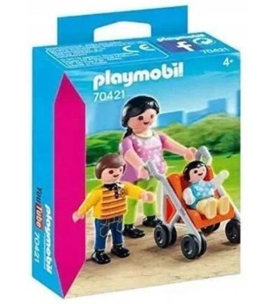Playmobil Mama met Kinderen - 70421