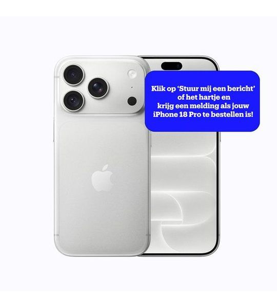 Apple iPhone 18 Pro 1TB Zilver