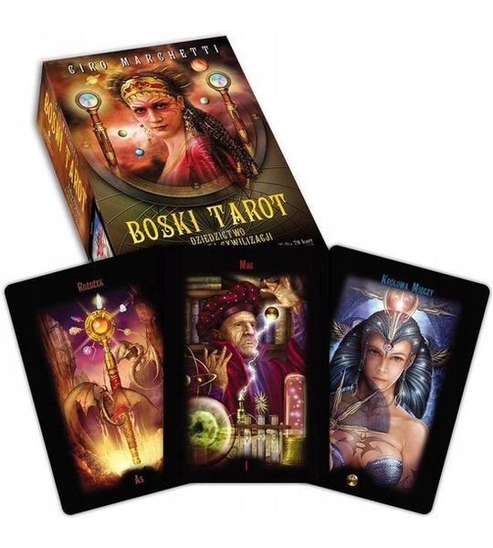 Boski Tarot: 78 kaarten en boek - Unieke spirituele reis