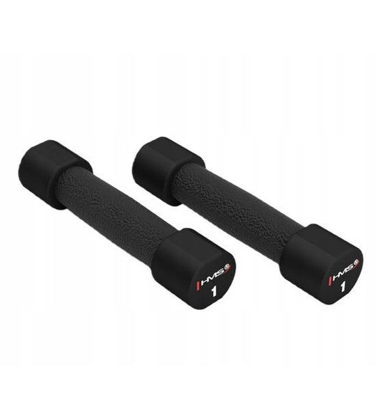 Merkloze houderset 2x 1 kg - ergonomische antisliphandgreep