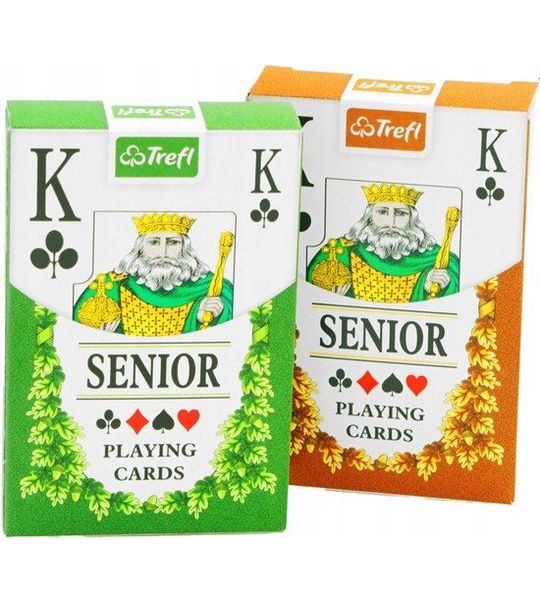 Trefl Classic Senior Kaartspellen Set - 3x2 Dekken