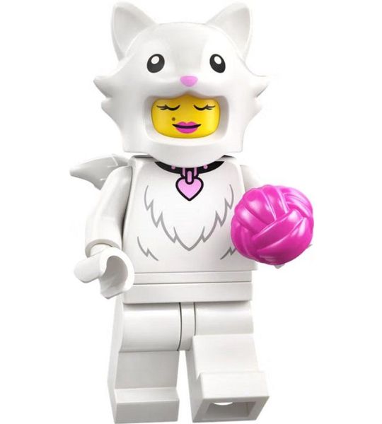 LEGO® Serie 28: Dierenkostuums Witte kattenkostuumfan 71051