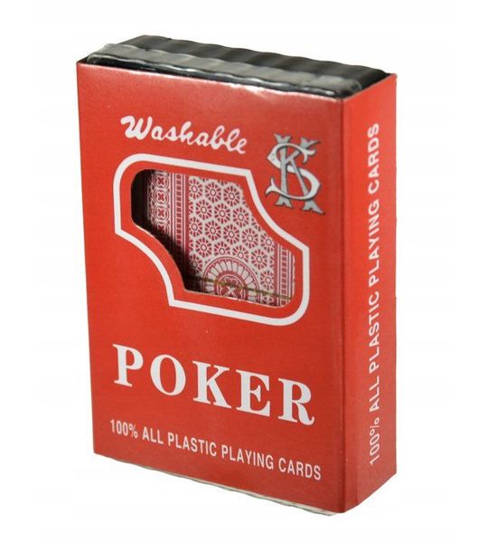 Speelkaarten Set 54 kaarten met etui, Poker, Bridge, Remi