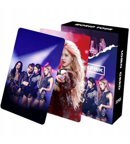 55 BLACKPINK LOMO Fotokaarten Set - Nieuw Album Collectie