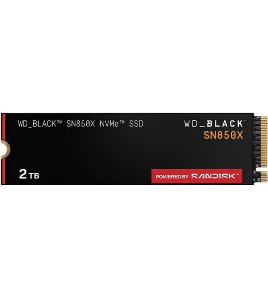 WD Black SN850X 2TB NVMe zonder Heatsink