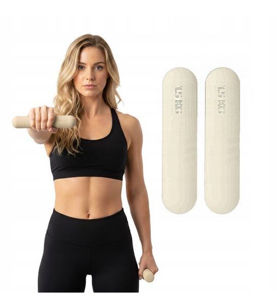 Set van 2 Hantels 1.5kg - Silicoon - Fitness & Pilates