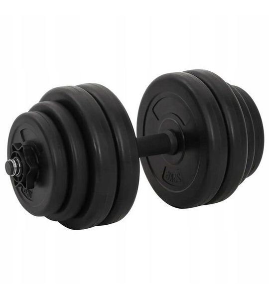 Halter 15 kg - Antislip Grip, Metalen Stang, Vloervriendelijk