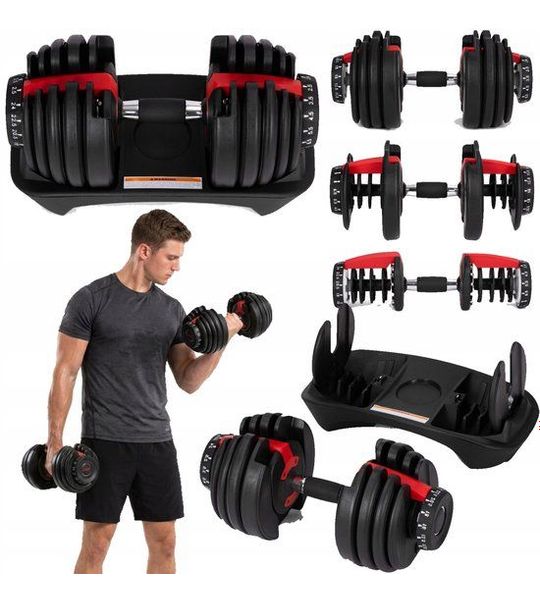Verstelbare Halter 24kg Gietijzer met Standaard - 2.5-24kg