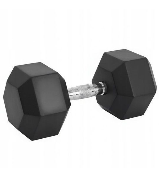 Gecoate Halter 20 kg - Stalen Hexagonale Trainingshalter