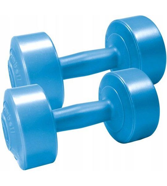 Merkloze Composiet Halterset 2x2kg voor Krachttraining