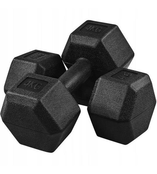 Yaheetech Dumbbells Set 2x4kg - Ideaal voor Krachttraining