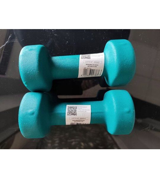 Bodyline Halster 3 kg - Neopreen, Antislip, Gietijzer