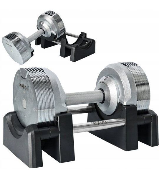 Verstelbare Halter 23,5 kg - 14 in 1 - Fitness & Krachttraining