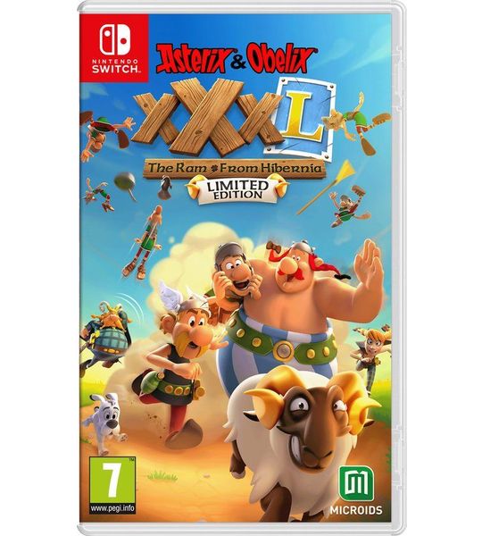 Asterix & Obelix Xxxl: The Ram From Hibernia (limited Edition) Nintendo Switch