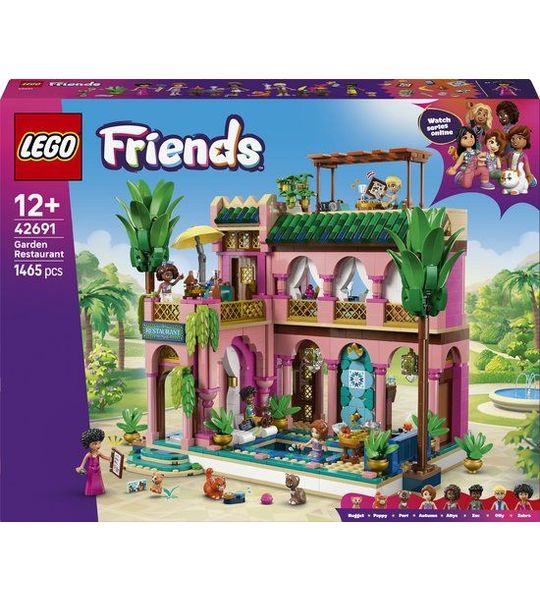 Lego Friends - Restaurant met tuin - 42691