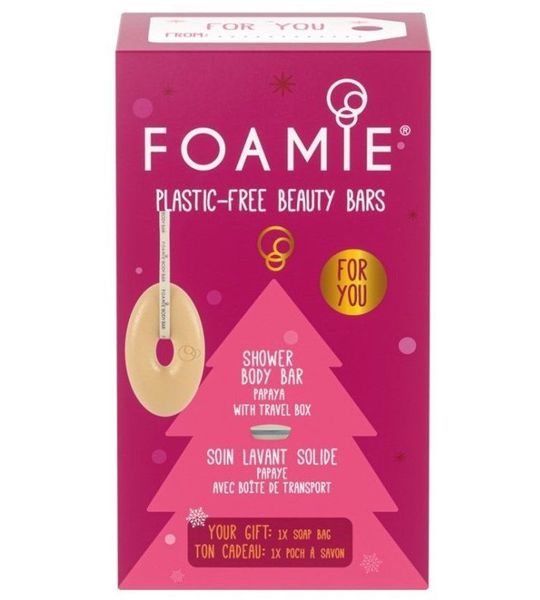 Foamie Shower Body Bar Papaya Giftset