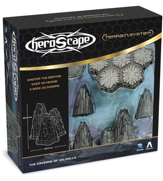 Heroscape: The Caverns of Valhalla Terrain - Bordspel uitbreiding - Engels