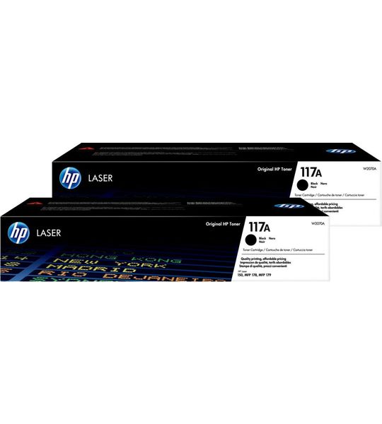 HP 117A Toner Zwart Duo pack