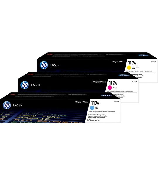 HP 117A Toner Kleuren 3-pack