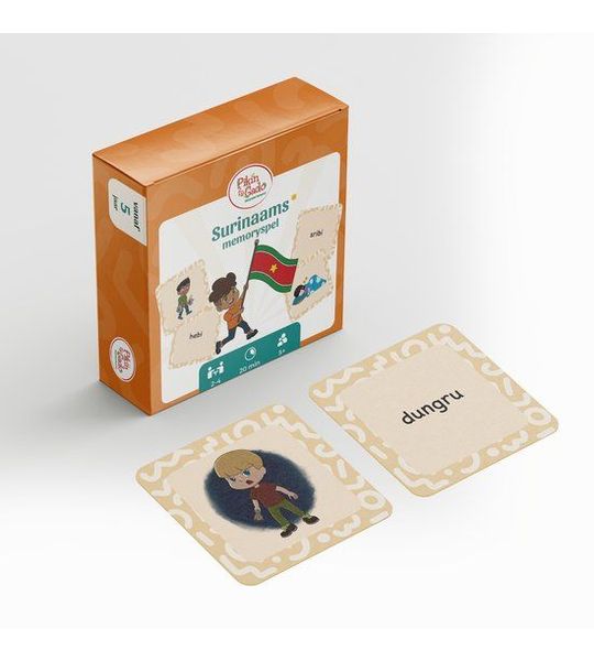 Surinaams memoryspel | Surinaams leren en lezen - interactief en educatief spel