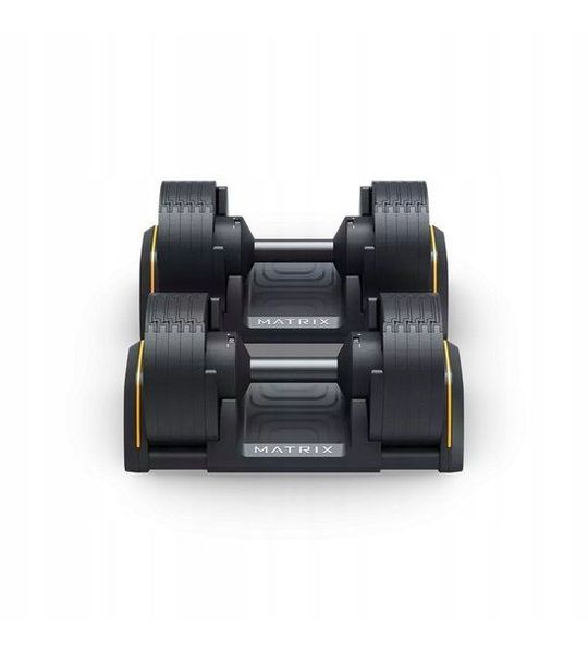 Matrix Fitness Verstelbare Dumbbells DB20 - 2x20kg
