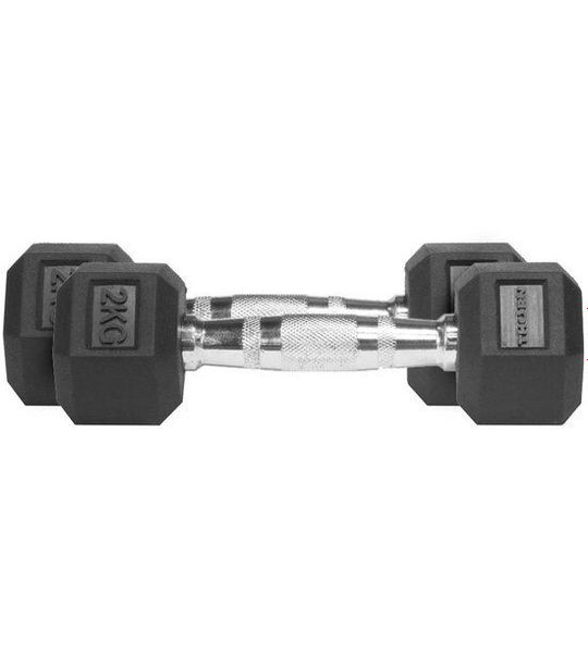 THORN FIT Hexagonale Dumbbells 2 kg - Paar