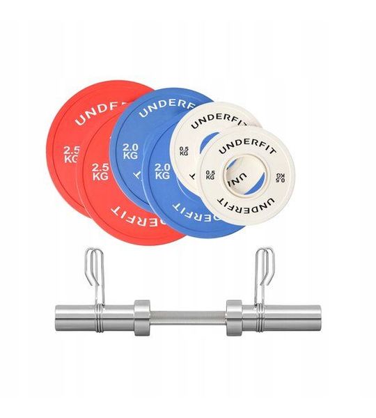 Justerbare Olympische Bumper Halter 15 kg 50 mm