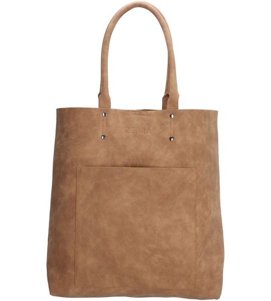 Zebra Natural Shopper Jackie Camel