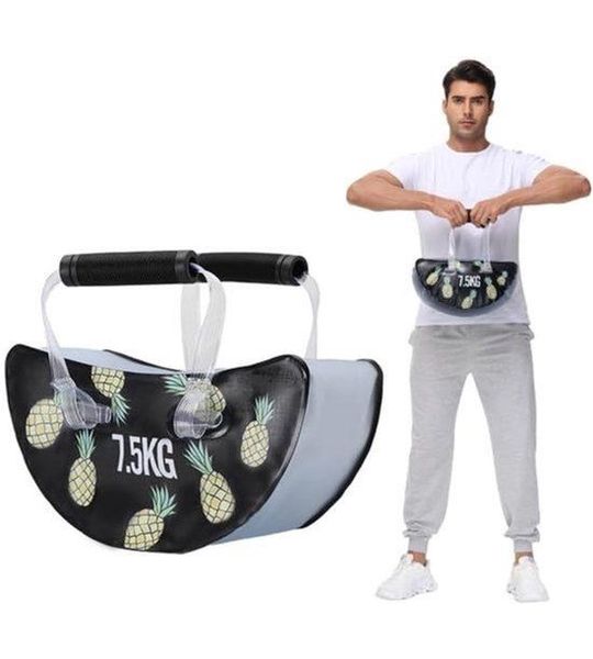 Waterkettlebell Verstelbaar 7,5 kg - Watergevuld - Zachte Constructie