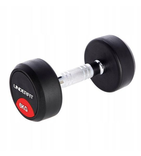 Merkloze Gummen Halter 6 kg - Ideaal voor Krachttraining en Fitness