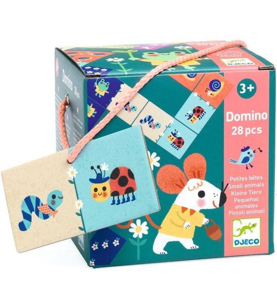 Djeco Domino kleine dieren +3jr