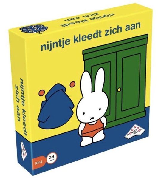 Identity Games - Nijntje Kleedt Zich Aan - 2 tot 4 jaar - 75 opdrachtkaarten