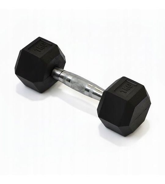 Gegoten Halter 1kg - Rubberen Coating, Antislip Grip