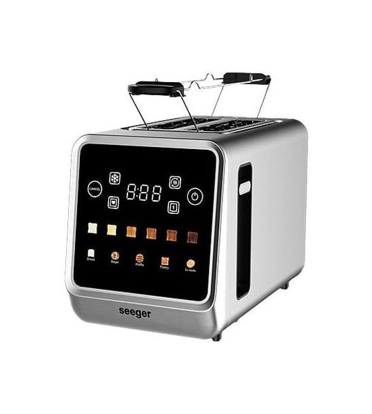Seeger SGR1200RVS Broodrooster Grijs