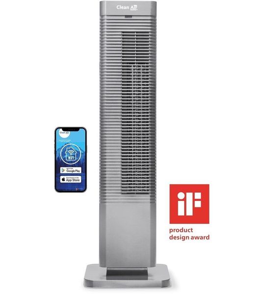 Clean Air Optima CA904W Hot & Cool Ventilatorkachel Grijs