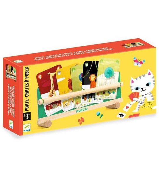 Djeco Kaartenhouder - Voor kleine handjes - Kaartspelletjes
