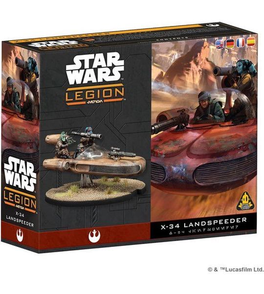 Star Wars Legion X-34 Landspeeder - Miniature Game - Engels