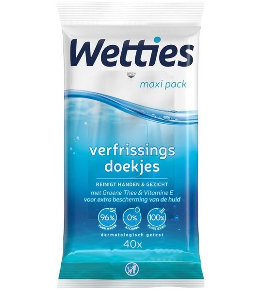 Wetties To Go Verfrissingsdoekjes